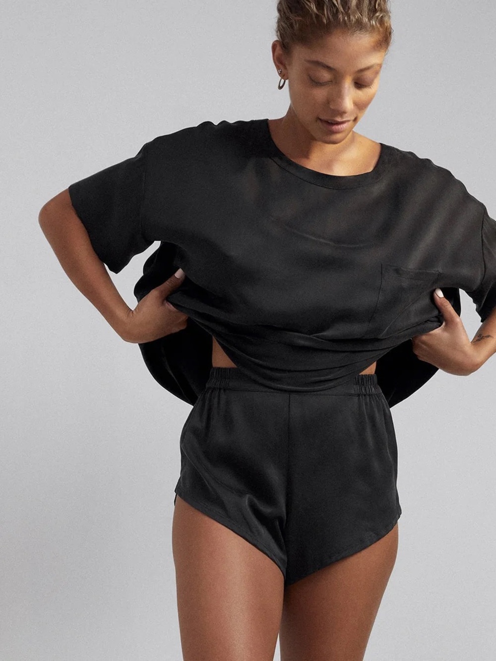 Lunya sleepwear silk pajama shorts ONLY